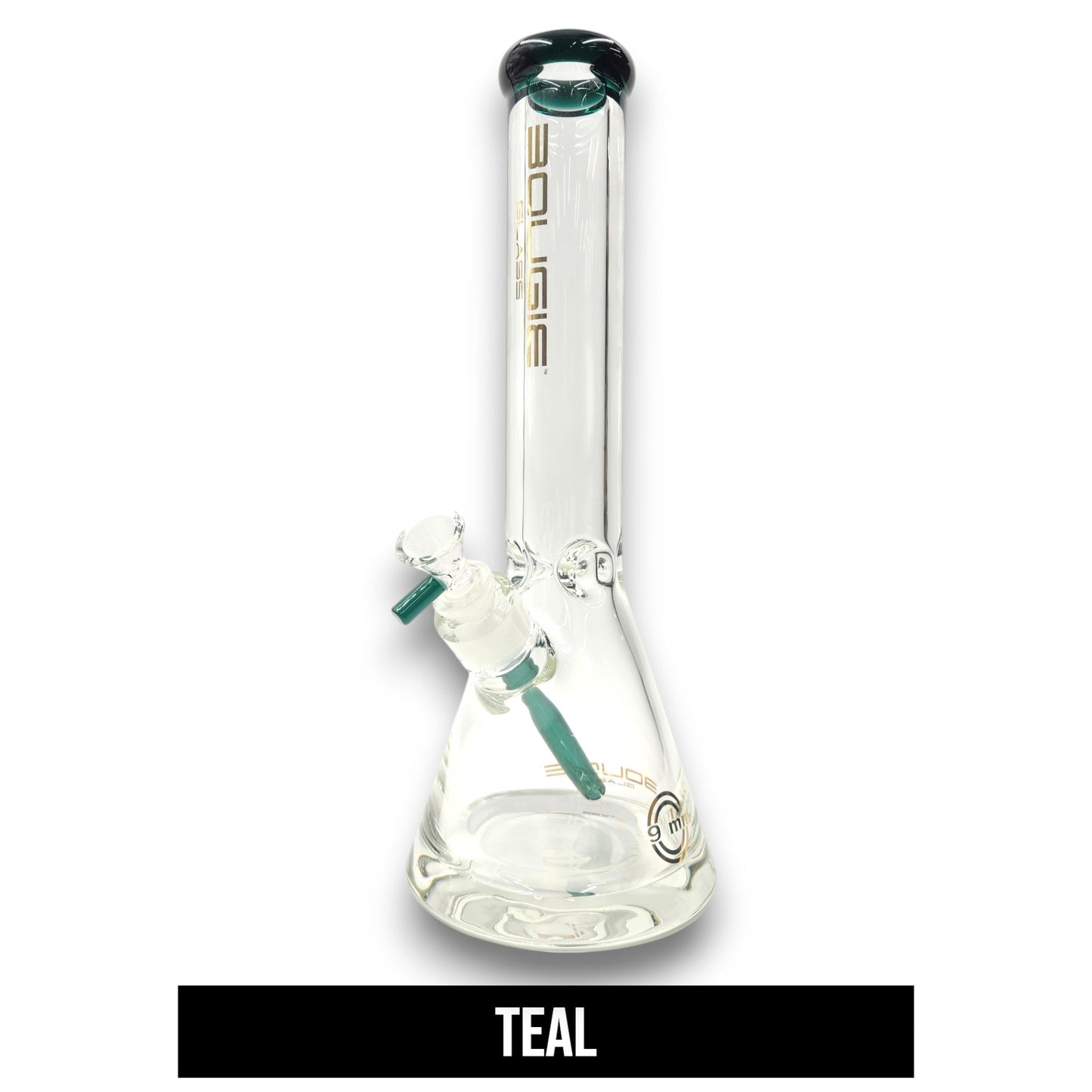 14" Bougie 9mm Heavy Duty Beaker Bong