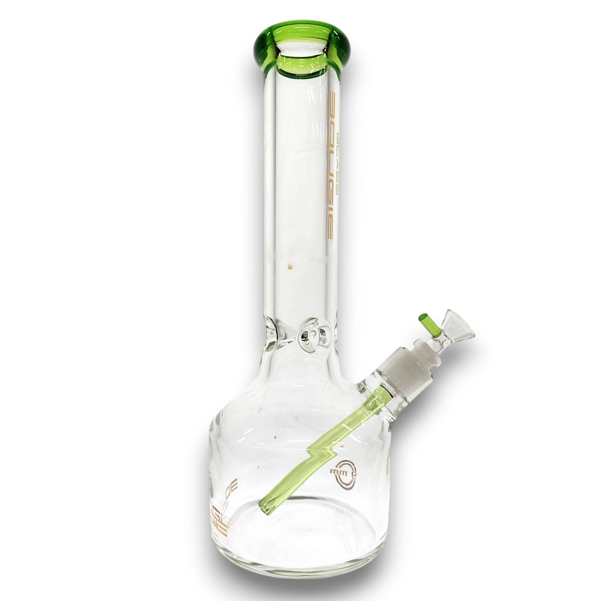 14" Bougie Glass 9mm Heavy Duty Beaker Bong