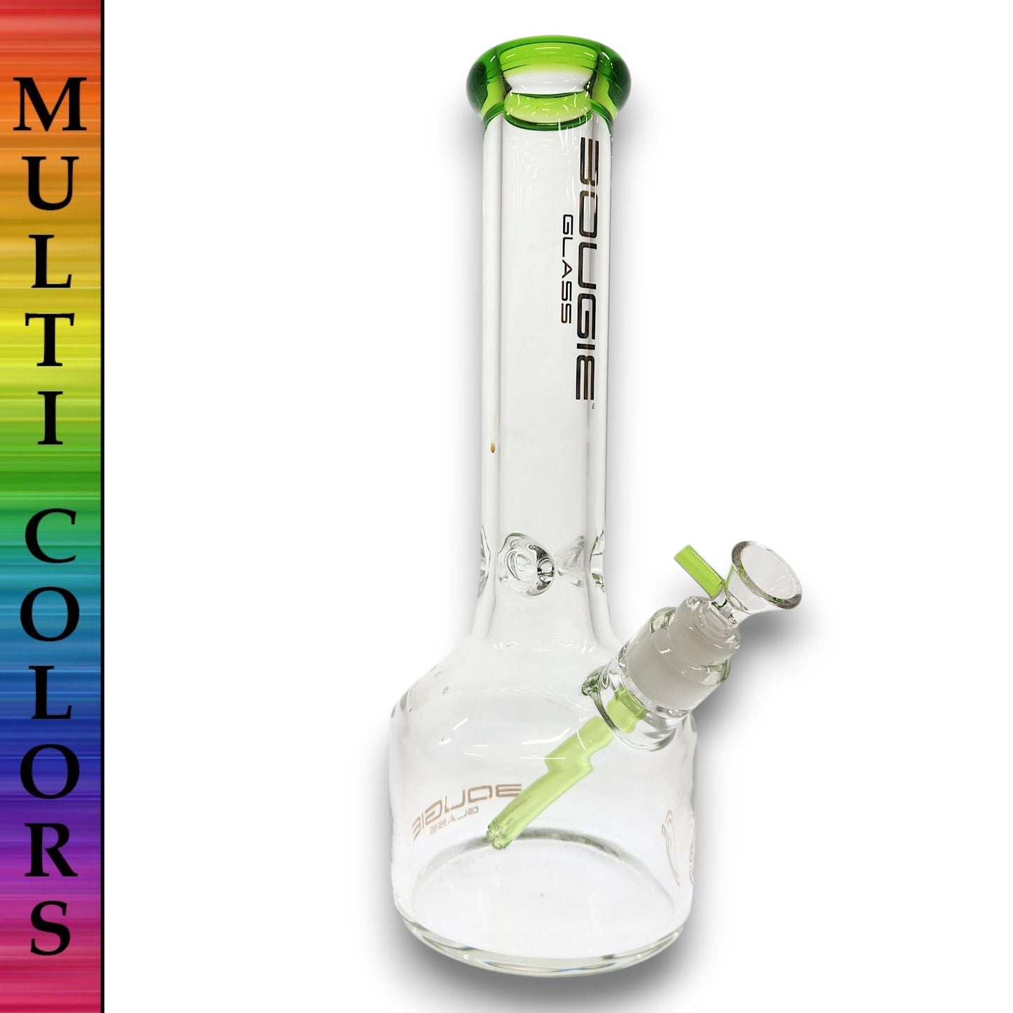 14" Bougie Glass 9mm Heavy Duty Beaker Bong