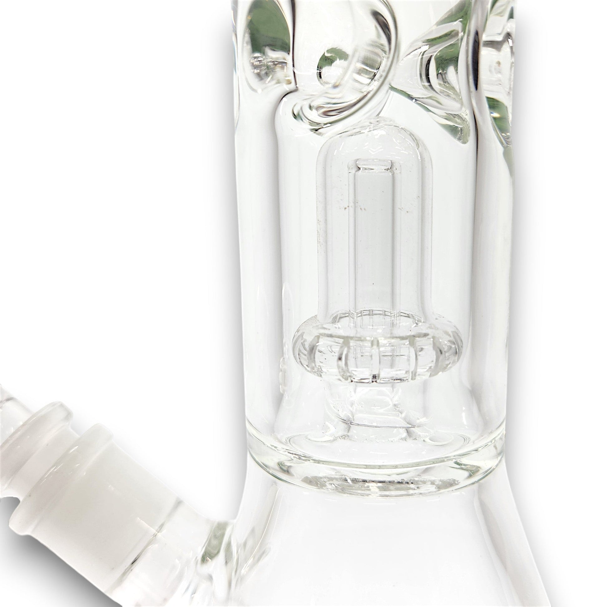 14" Diamond 7mm Heavy Duty Showerhead Perc Beaker Bong
