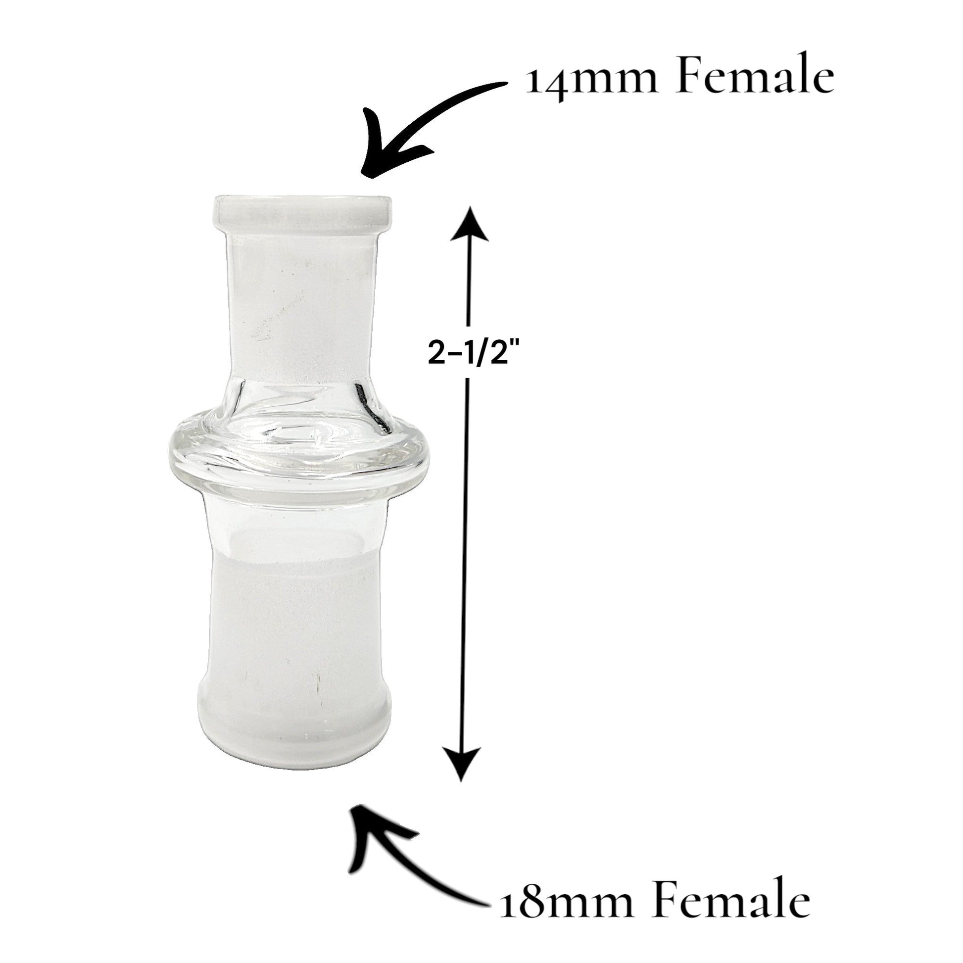 14mm Female to 18mm Female Adapter