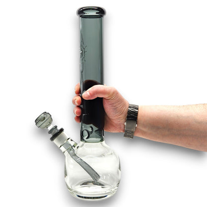 15" Aqua Works Thick Round Bottom Beaker Bong