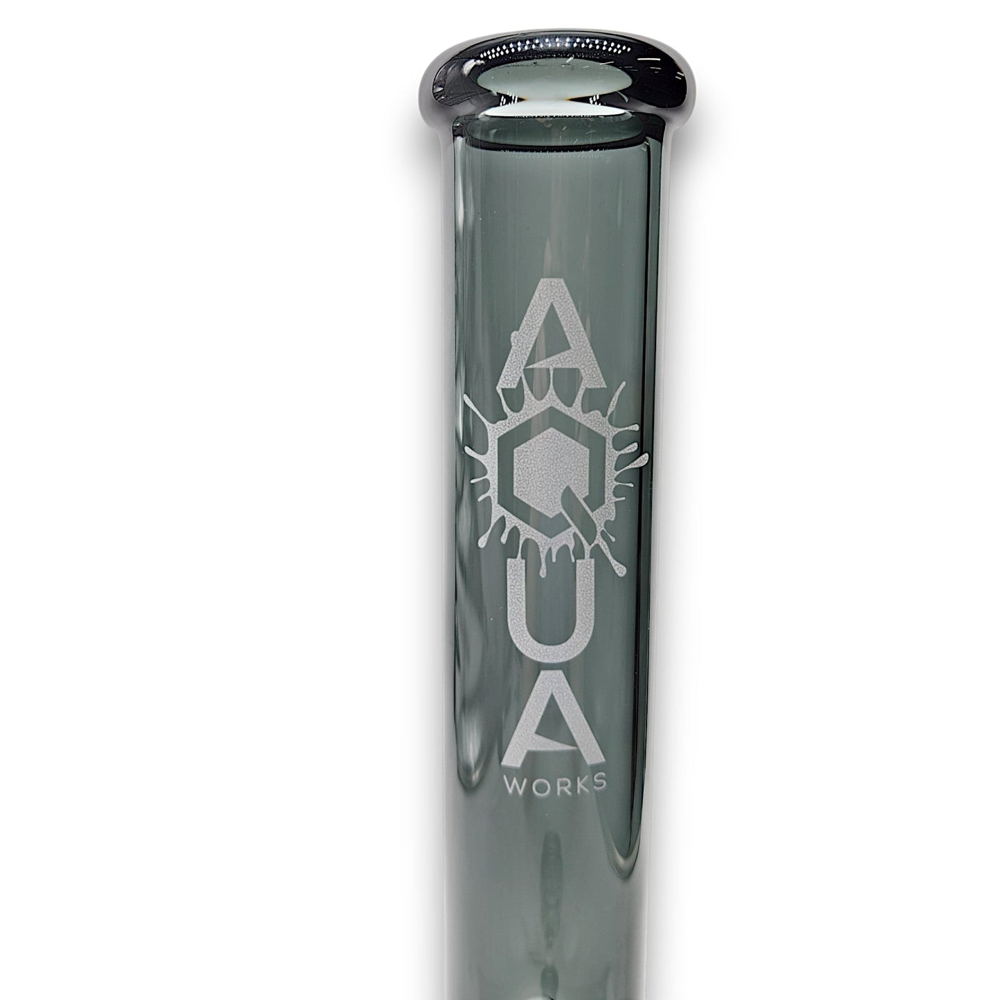 15" Aqua Works Thick Round Bottom Beaker Bong