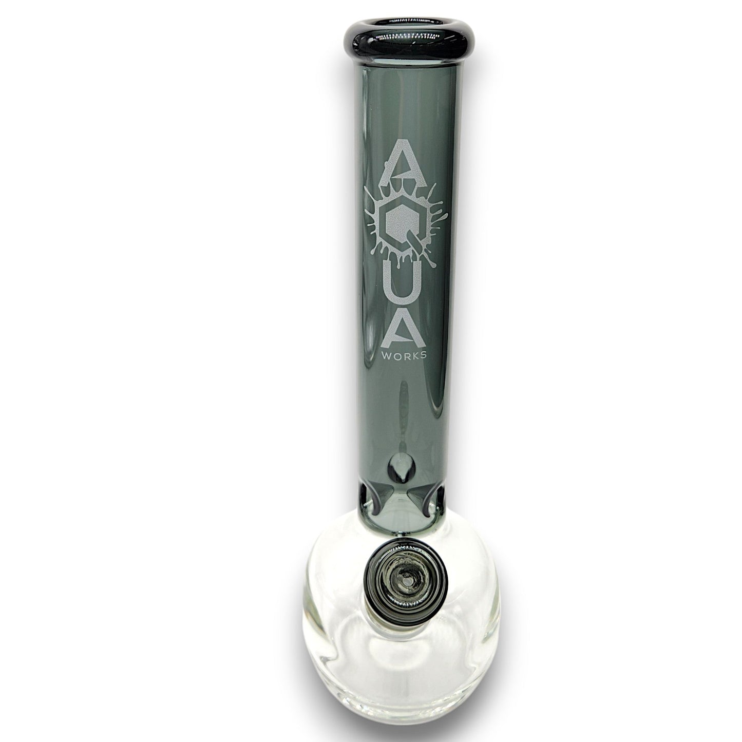15" Aqua Works Thick Round Bottom Beaker Bong