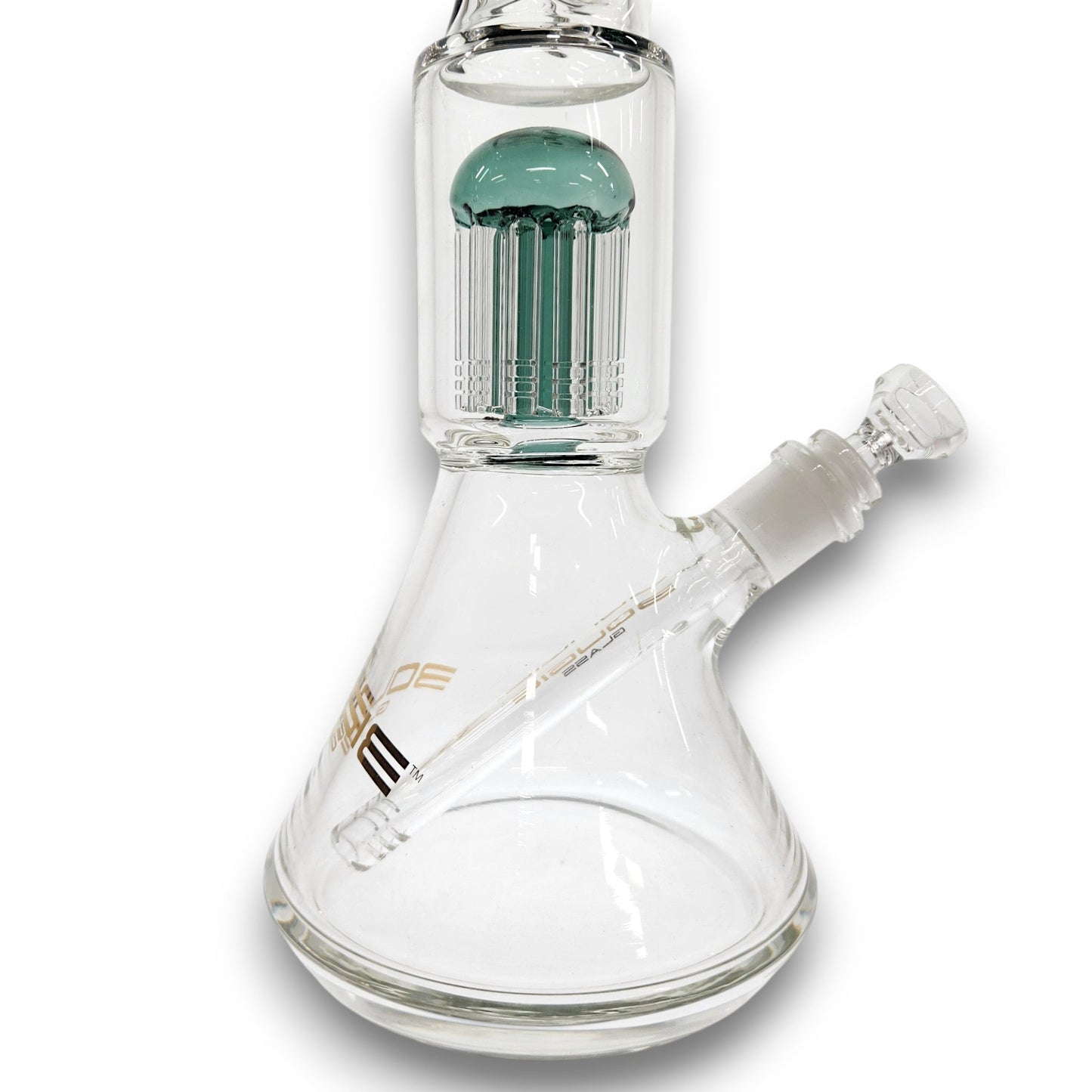 15" Bougie Glass Heavy Duty Tree Percolator Beaker Bong