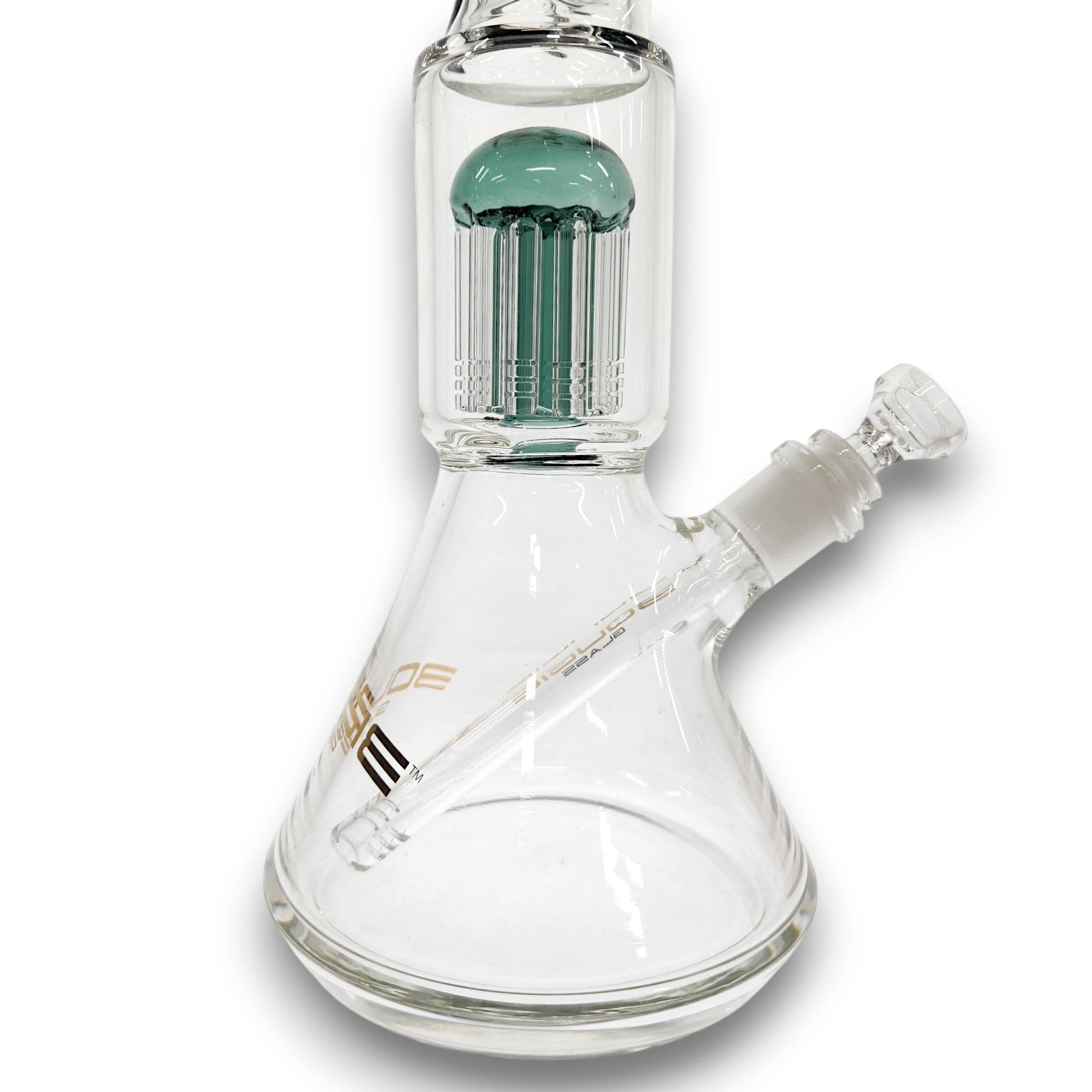 15" Bougie Glass Heavy Duty Tree Percolator Beaker Bong