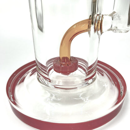 15" Cali CloudX Straight Tube Matrix UFO Circ Perc Bong