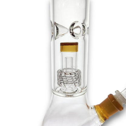 15" Diamond Matrix Showerhead Perc Beaker Bong