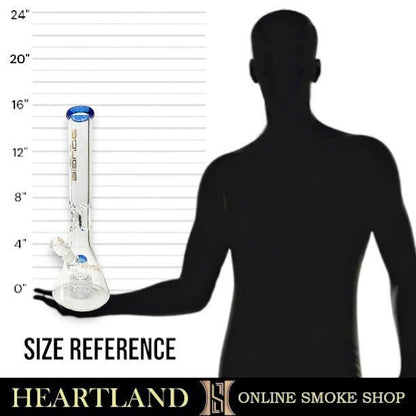 16" Bougie Matrix Percolator Beaker Bong