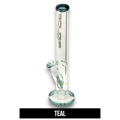 16" Bougie Straight Tube Heavy Duty Bong