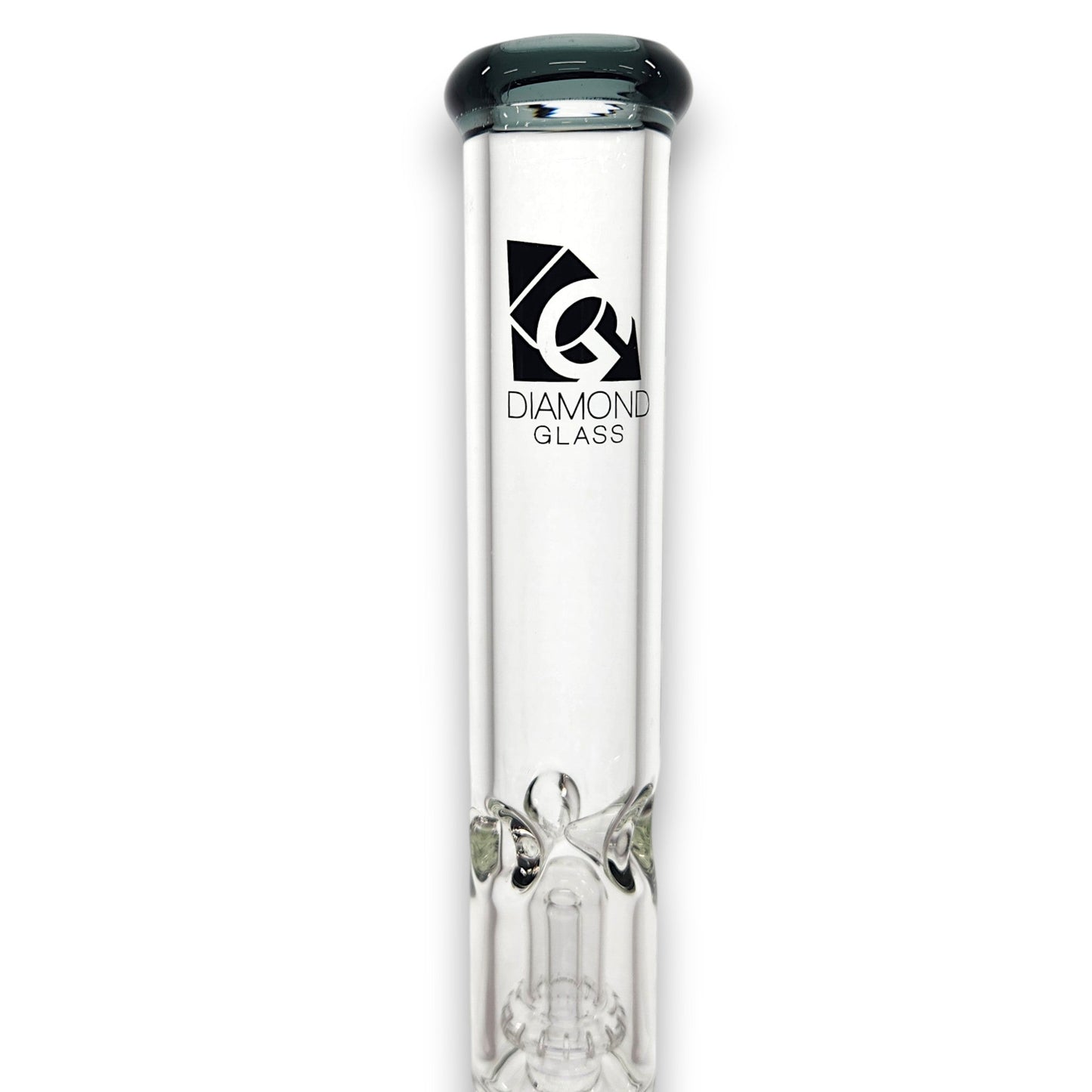 16" Diamond 7mm Heavy Duty Showerhead Perc Beaker Bong