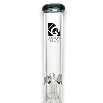 16" Diamond 7mm Heavy Duty Showerhead Perc Beaker Bong
