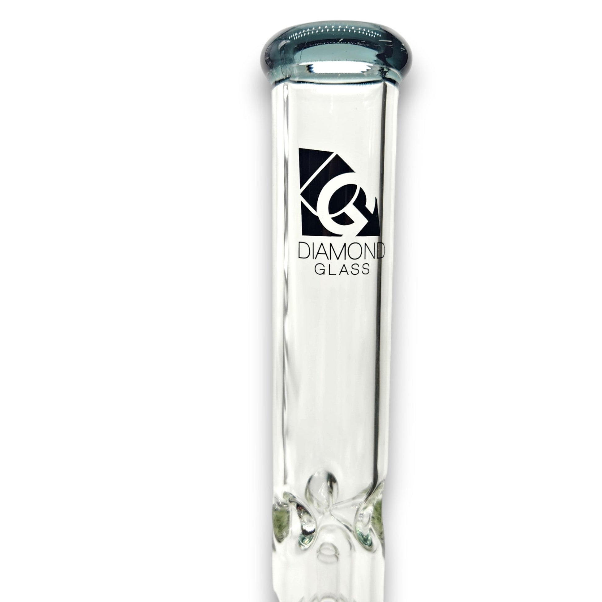 16" Diamond 7mm Heavy Duty Showerhead Perc Beaker Bong
