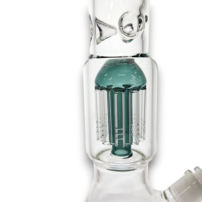 16" Diamond Glass Tree Percolator Beaker Bong