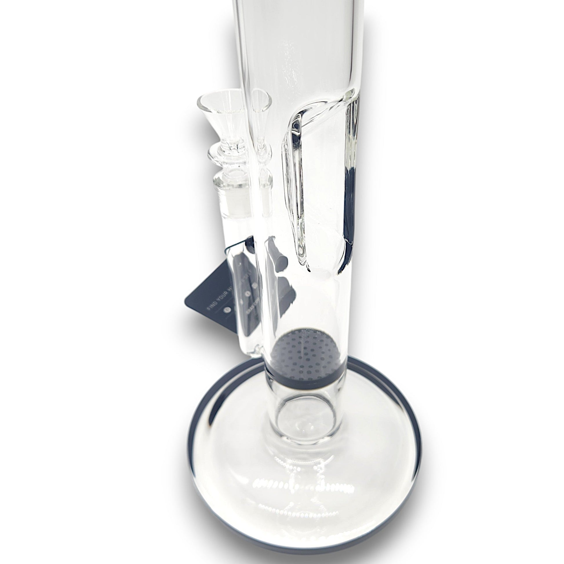 16" GRAV Large Straight Tube Honeycomb Perc Bong