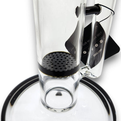 16" GRAV Large Straight Tube Honeycomb Perc Bong