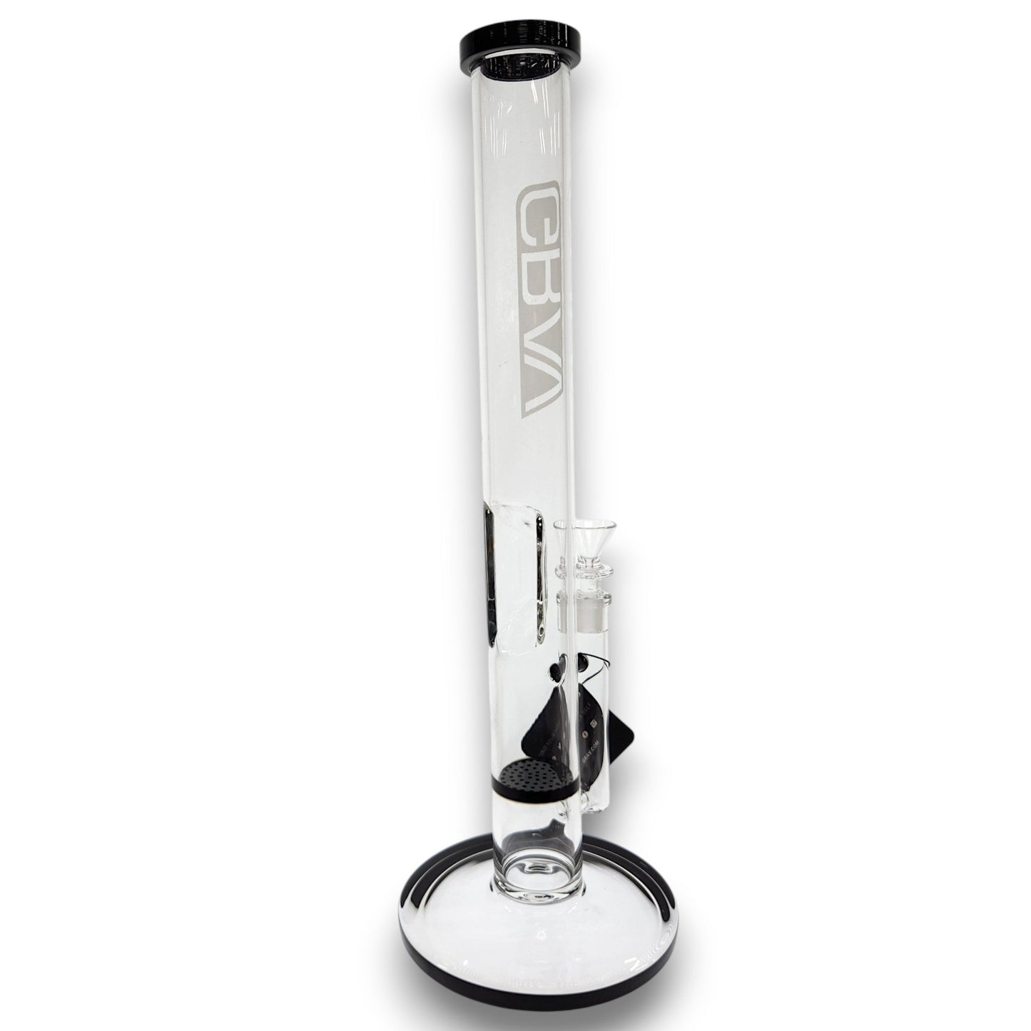 16" GRAV Large Straight Tube Honeycomb Perc Bong