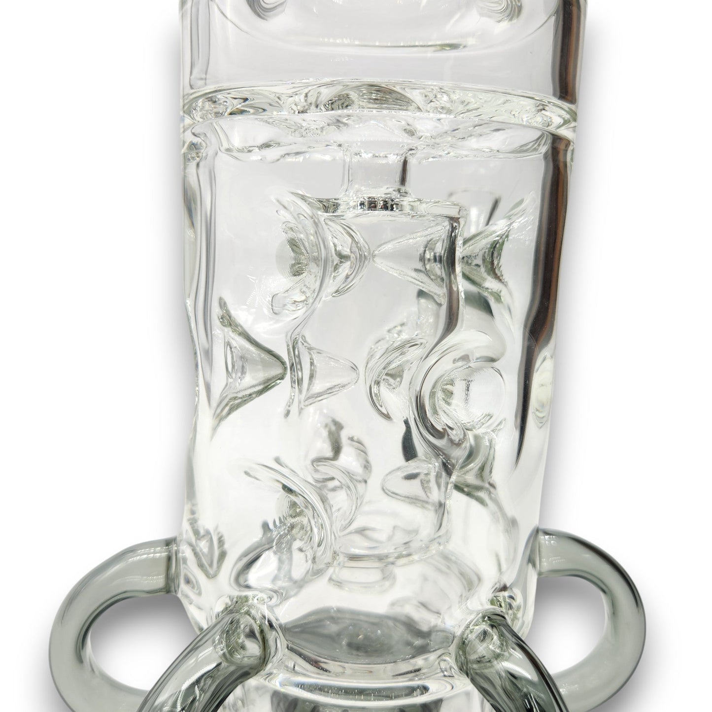 16" Hipster Multi Perc Recycler Barrel Bong