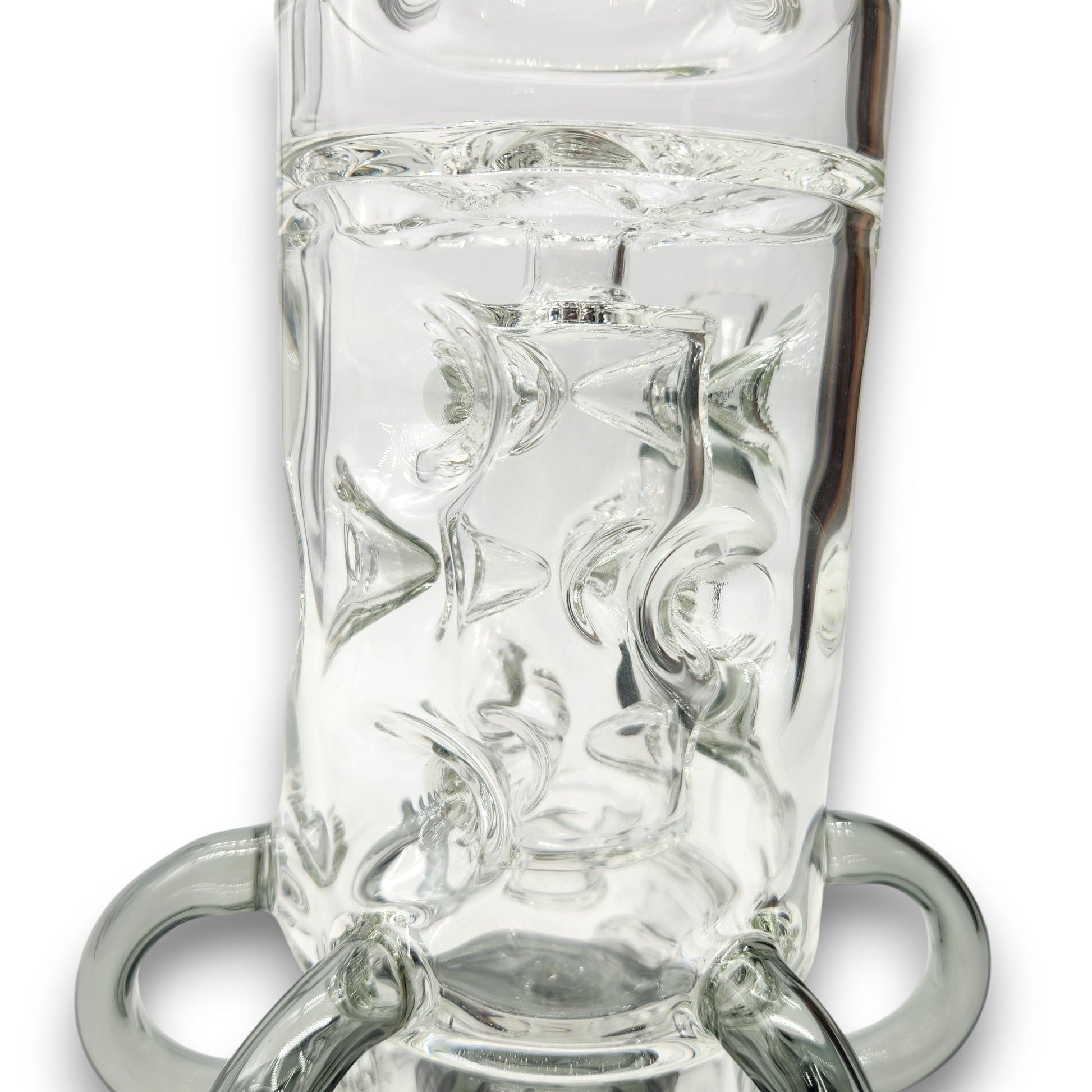 16" Hipster Multi Perc Recycler Barrel Bong