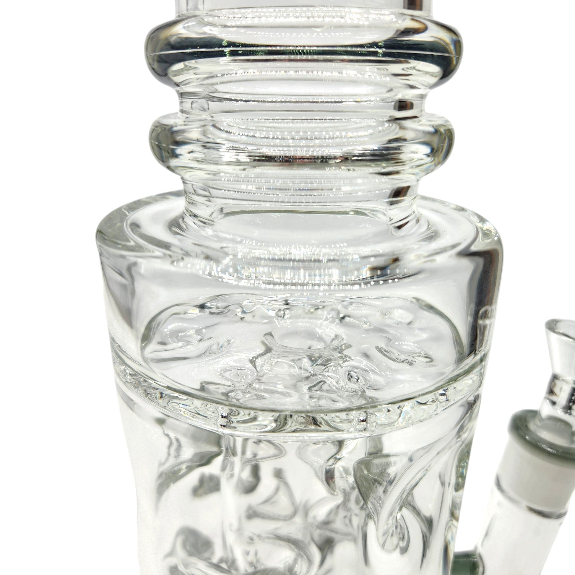 16" Hipster Multi Perc Recycler Barrel Bong
