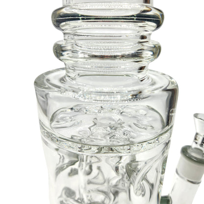 16" Hipster Multi Perc Recycler Barrel Bong