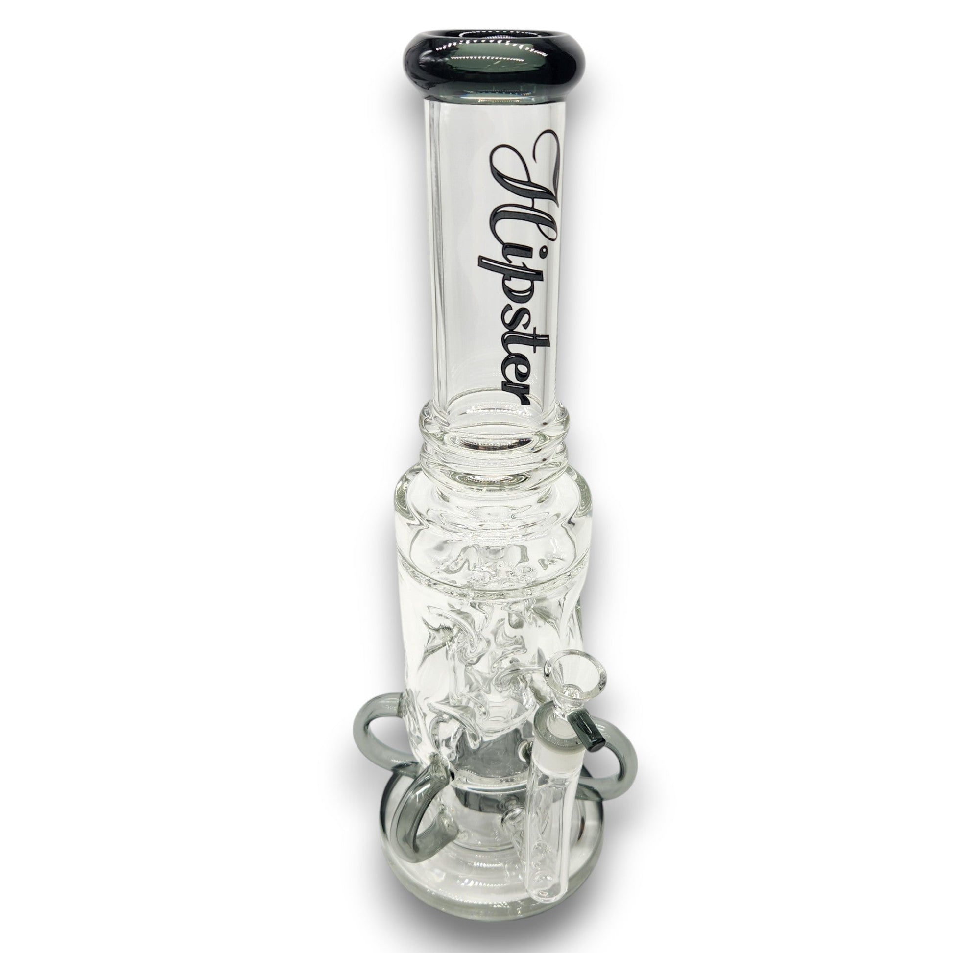 16" Hipster Multi Perc Recycler Barrel Bong