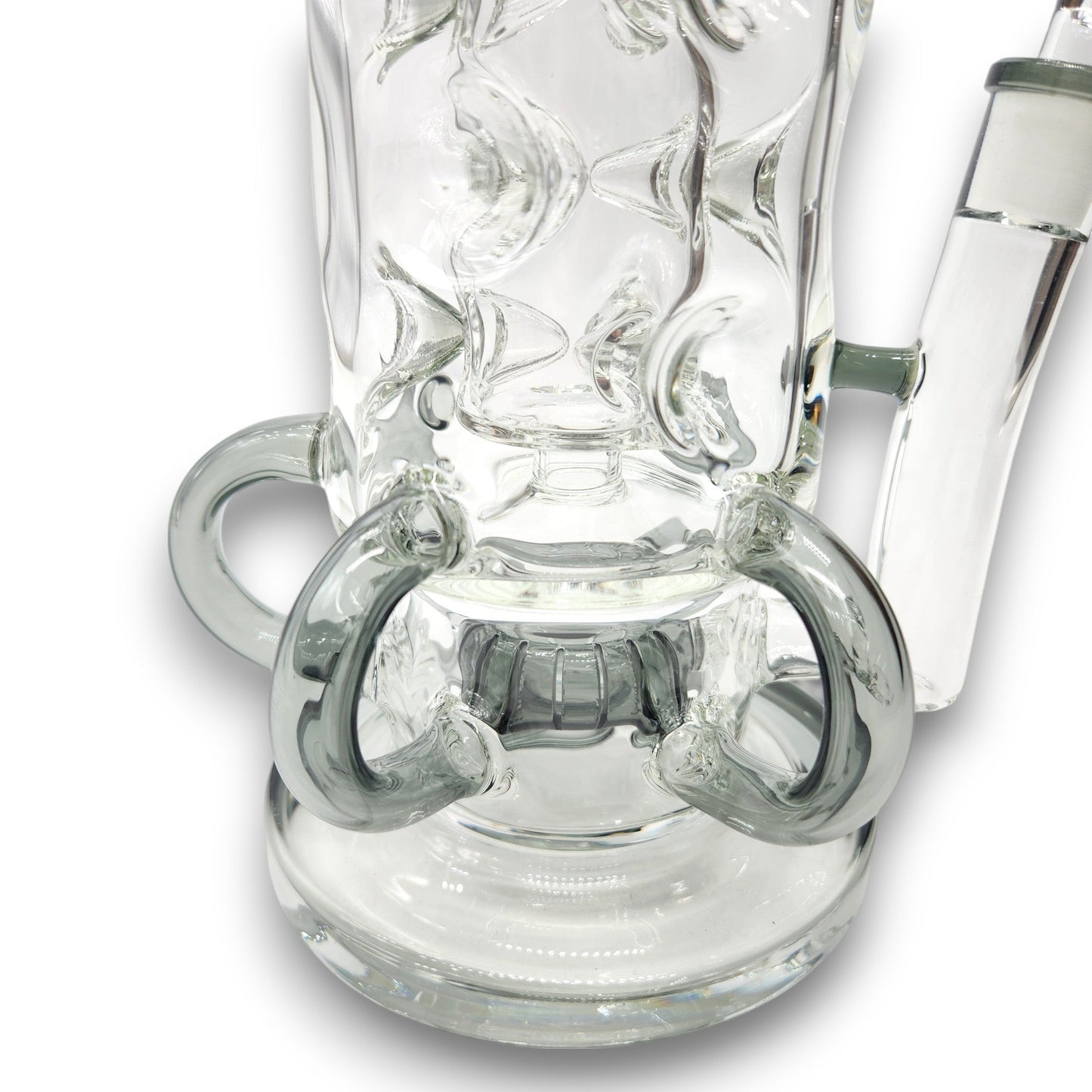 16" Hipster Multi Perc Recycler Barrel Bong