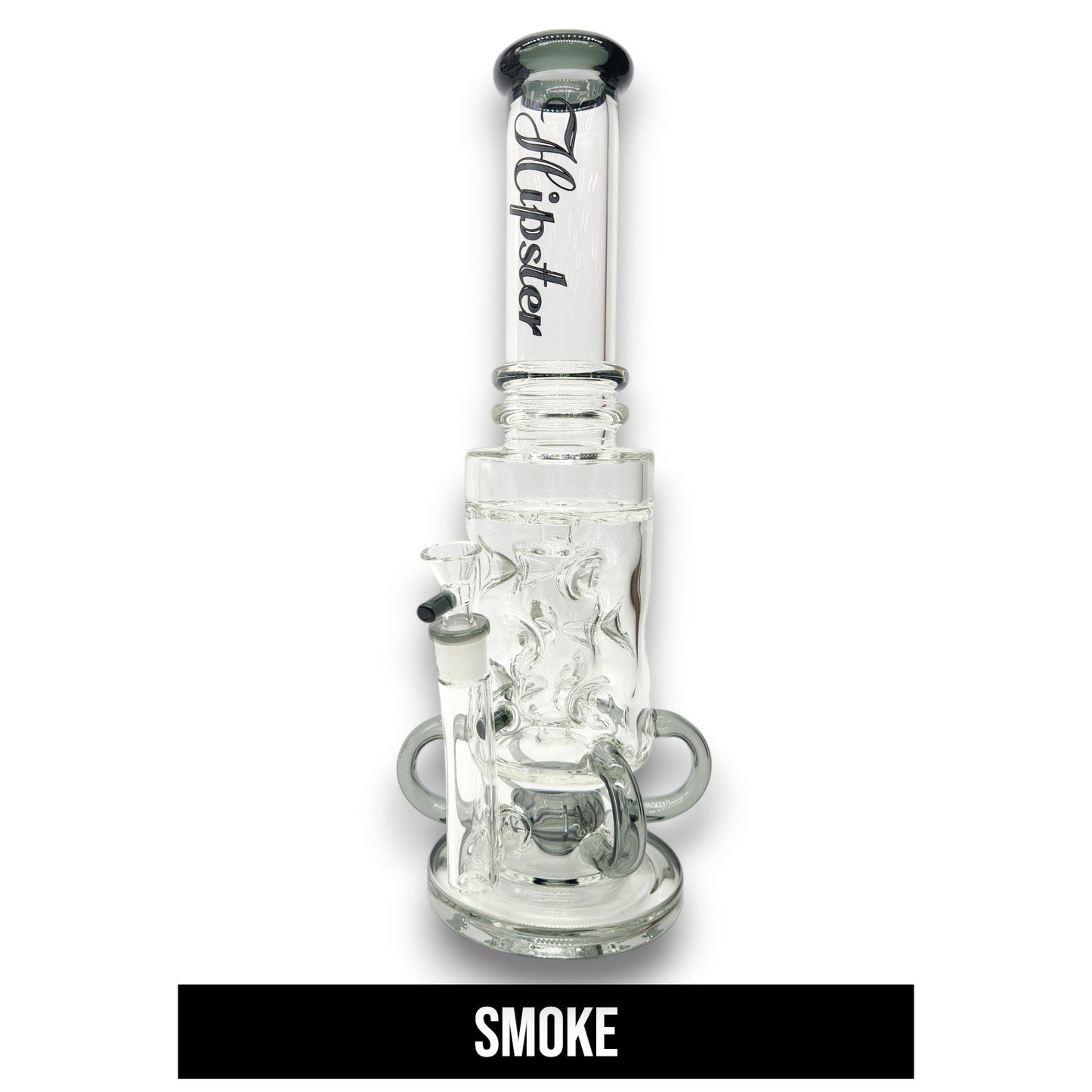 16" Hipster Multi Perc Recycler Barrel Bong