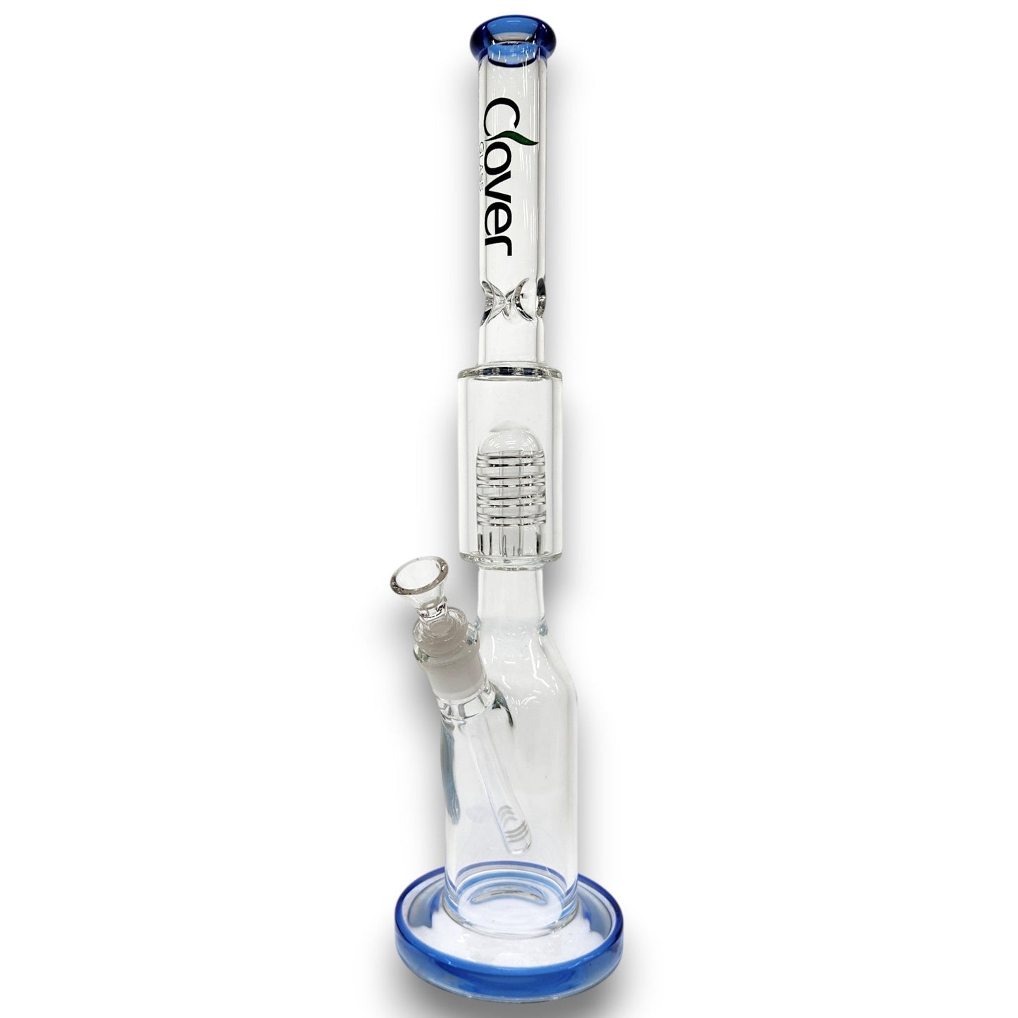 17" Clover Glass Showerhead Percolator Bong