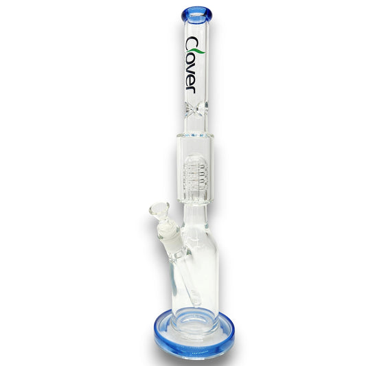 17" Clover Glass Showerhead Percolator Bong