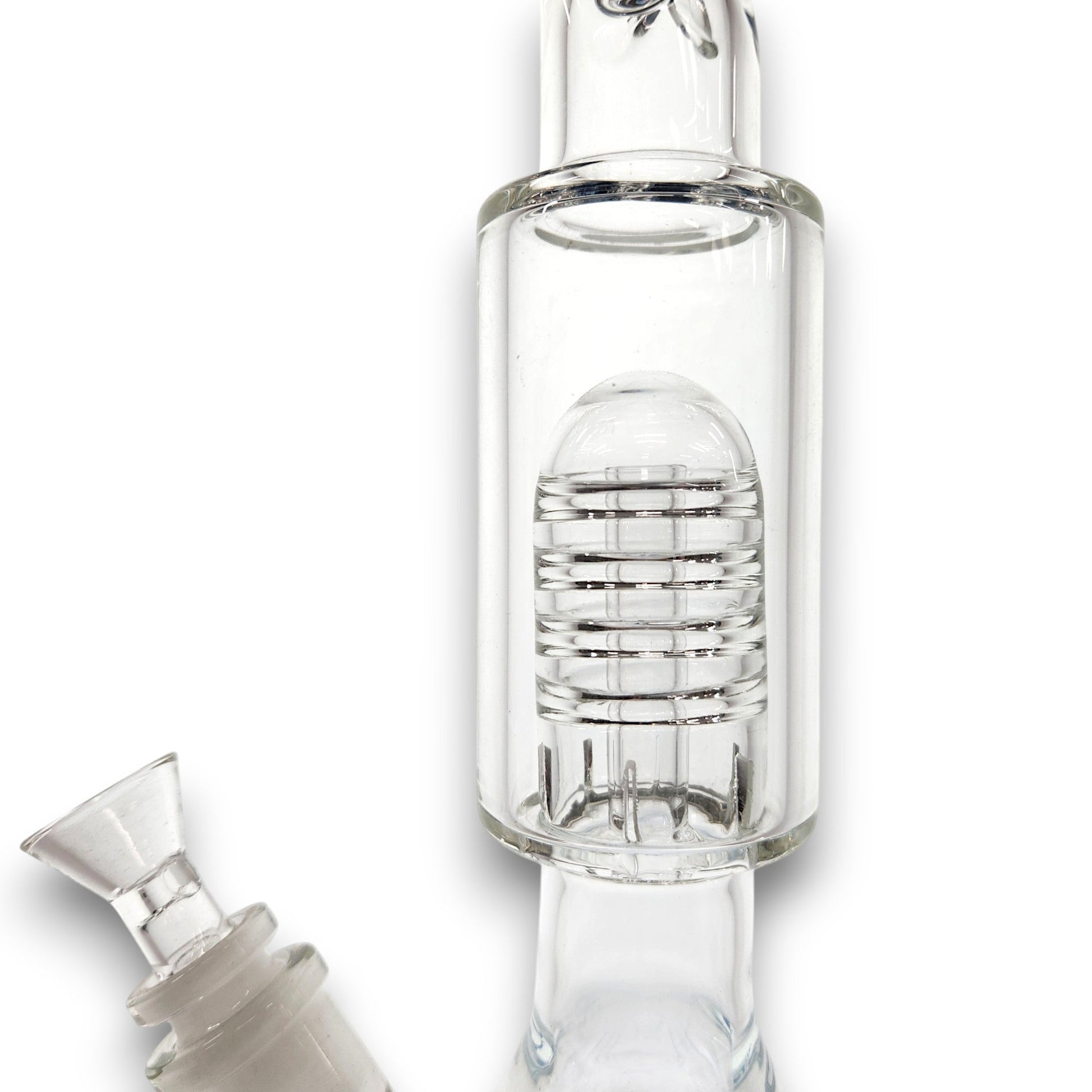 17" Clover Glass Showerhead Percolator Bong