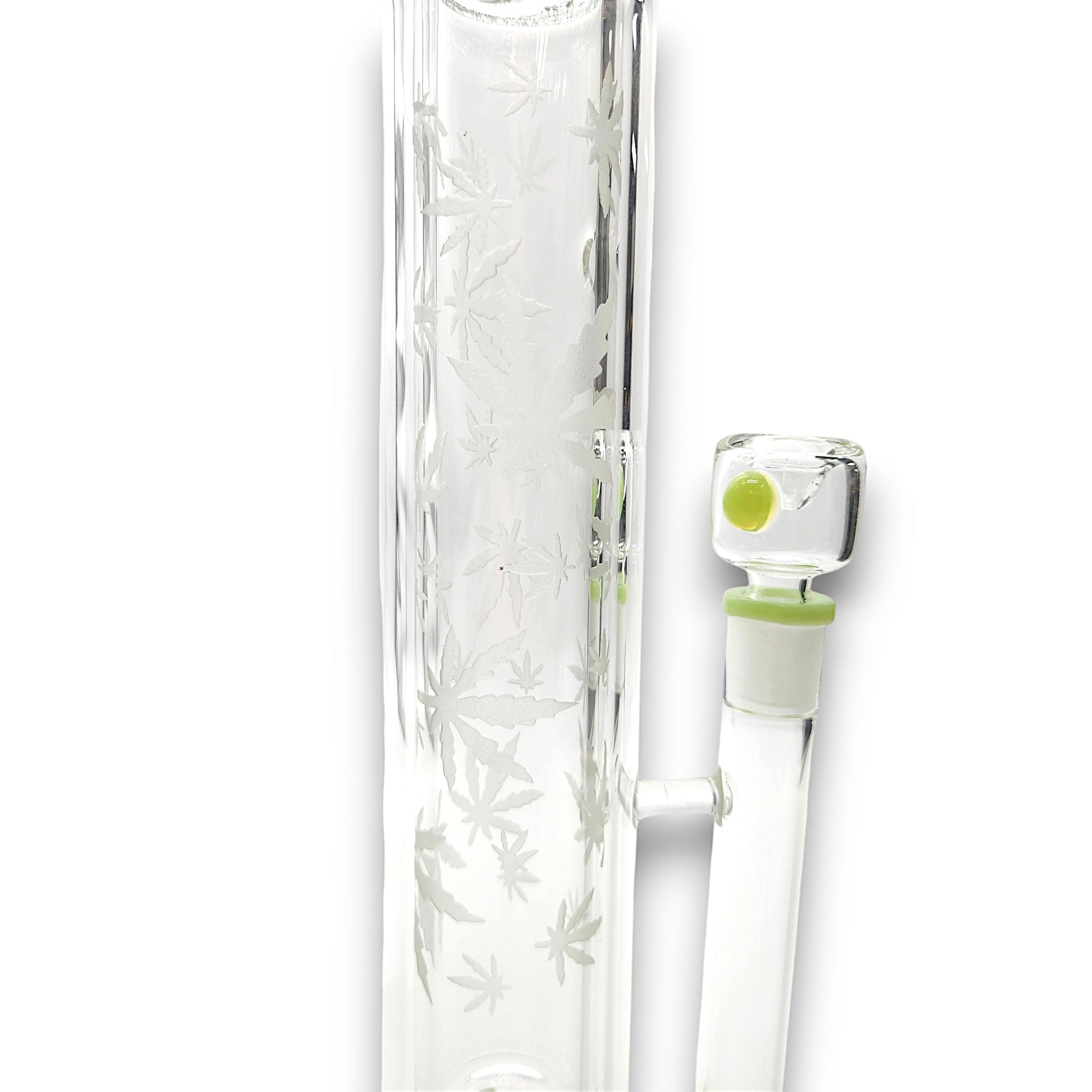 17" Pulsar Double Wall Matrix Perc Straight Tube Bong