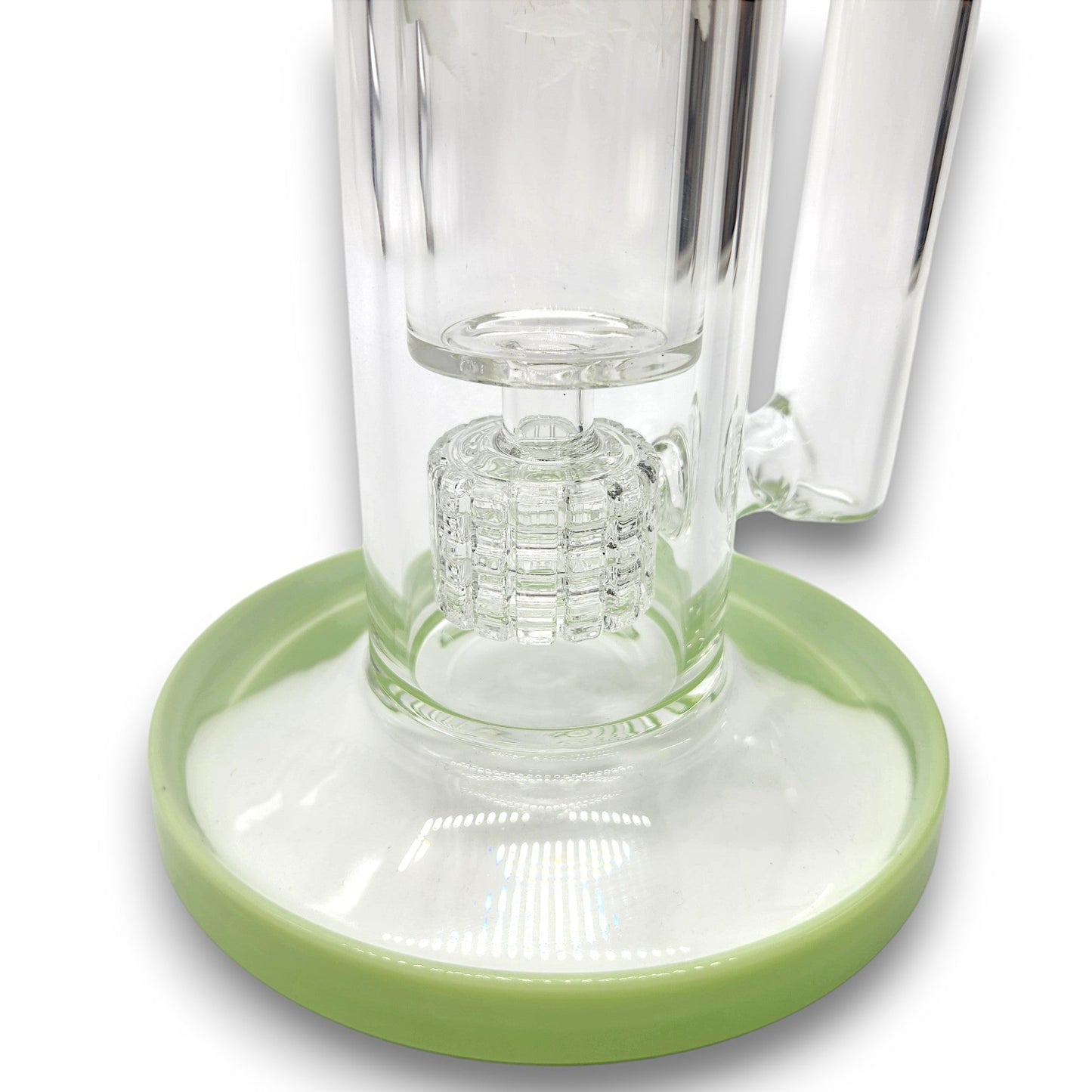 17" Pulsar Double Wall Matrix Perc Straight Tube Bong