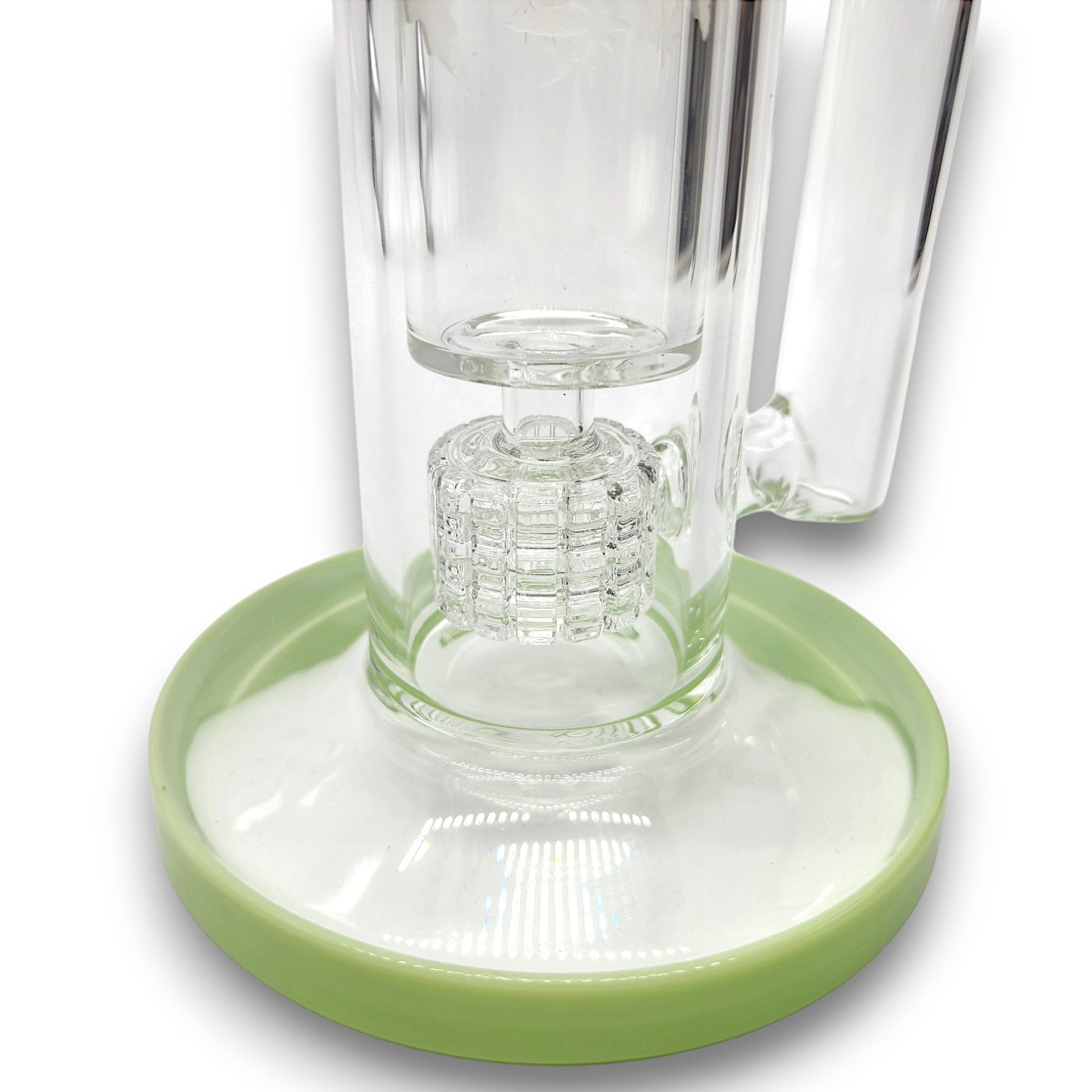 17" Pulsar Double Wall Matrix Perc Straight Tube Bong