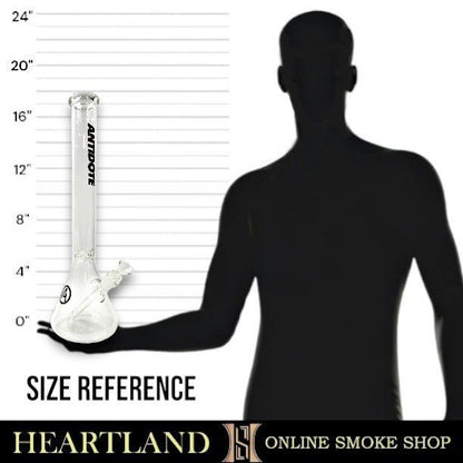 18" Antidote Heavy Duty Beaker Bong