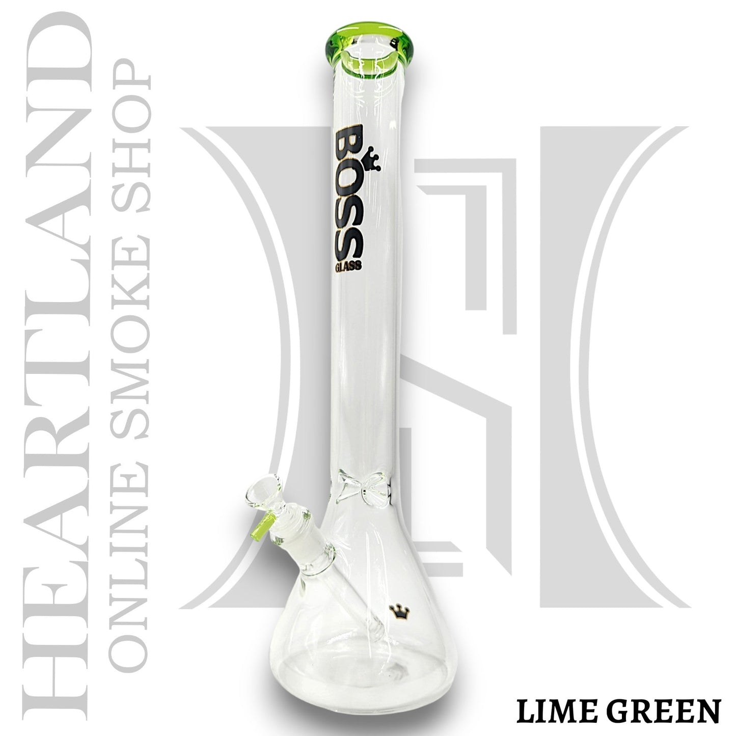 18" Boss Glass Beaker Bong
