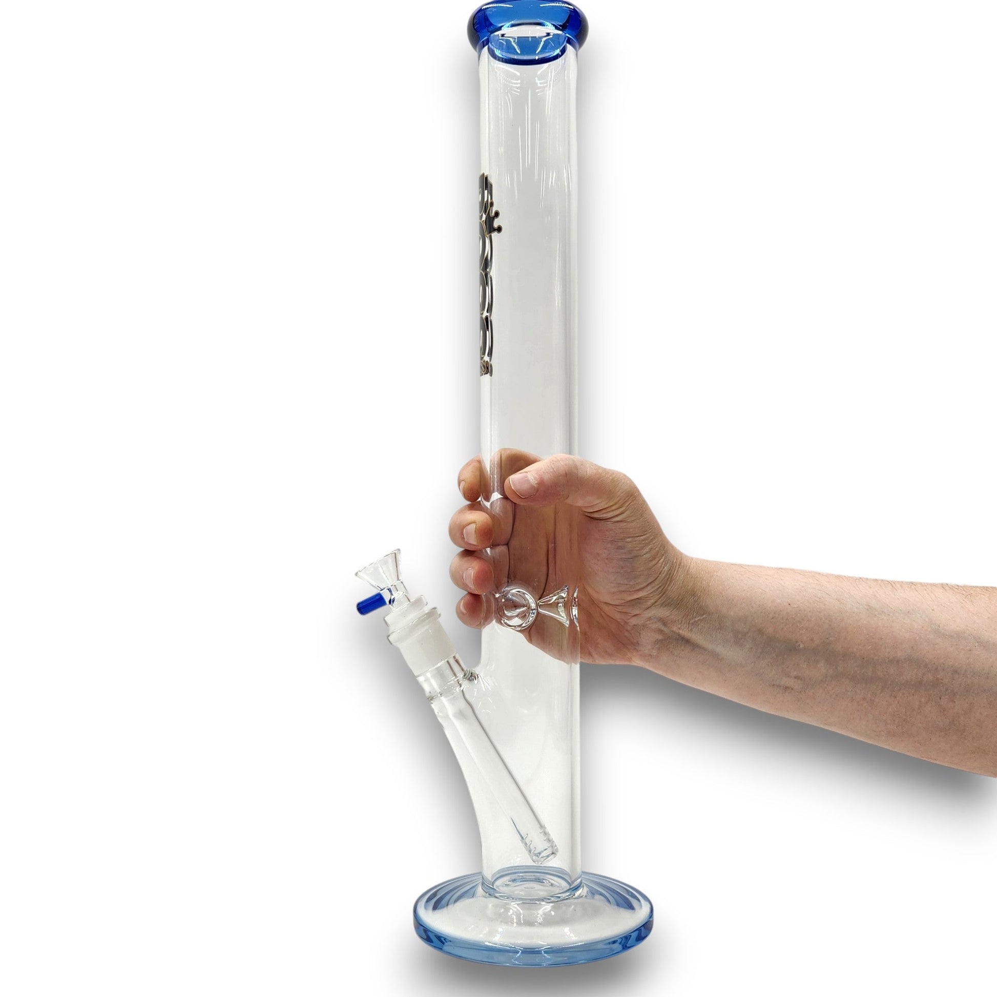 18" Boss Glass Straight Tube Bong