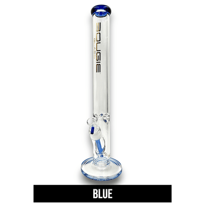 18" Bougie Straight Tube Heavy Duty Bong