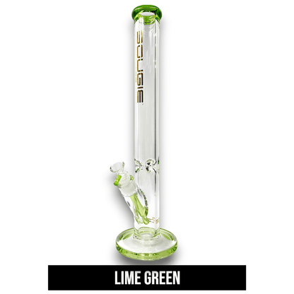 18" Bougie Straight Tube Heavy Duty Bong