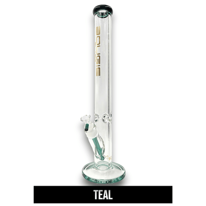 18" Bougie Straight Tube Heavy Duty Bong