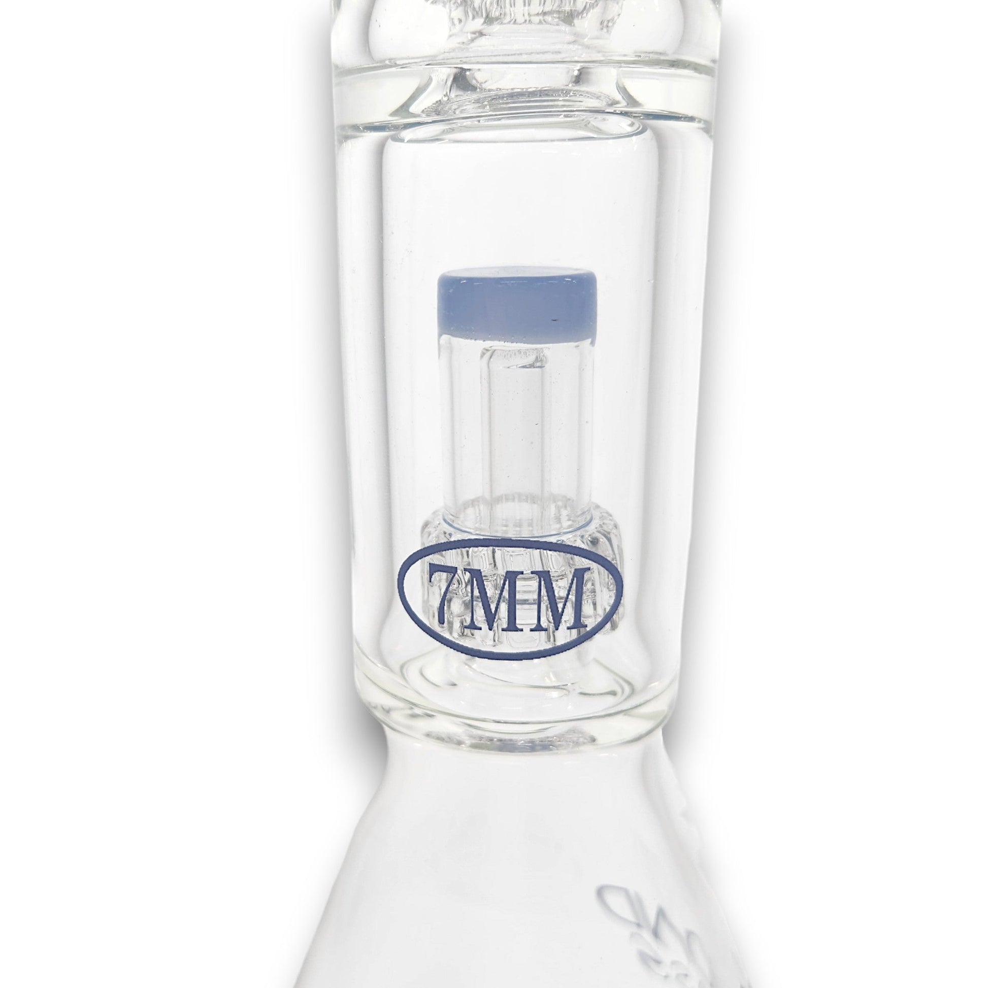 18" Diamond 7mm Heavy Duty Matrix Showerhead Percolator Beaker Bong