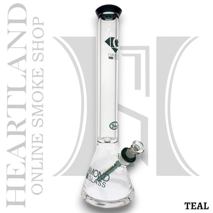 18" Diamond 9mm Heavy Duty Beaker Bong