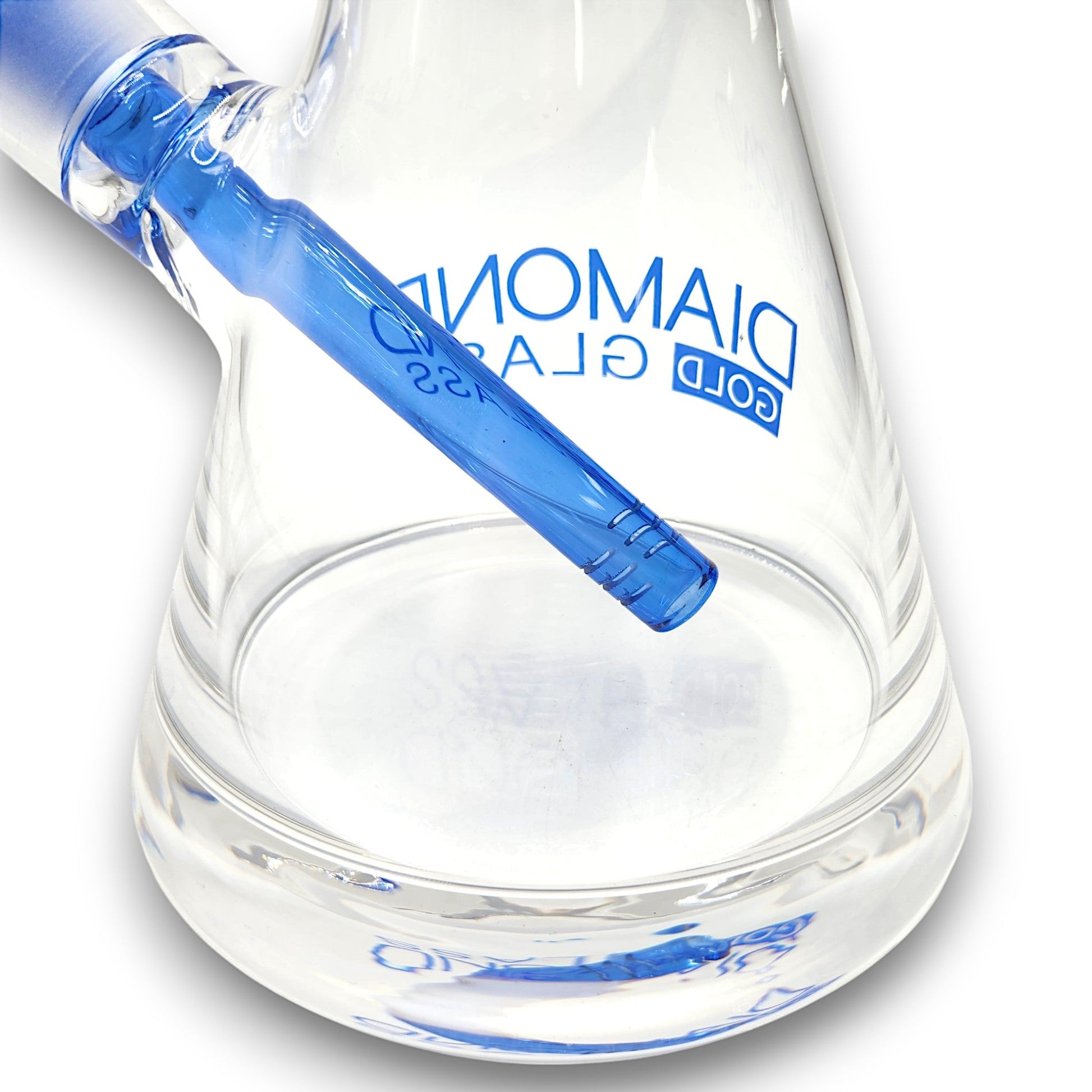 18" Diamond 9mm Heavy Duty Beaker Bong - Heartland Smoke Shop
