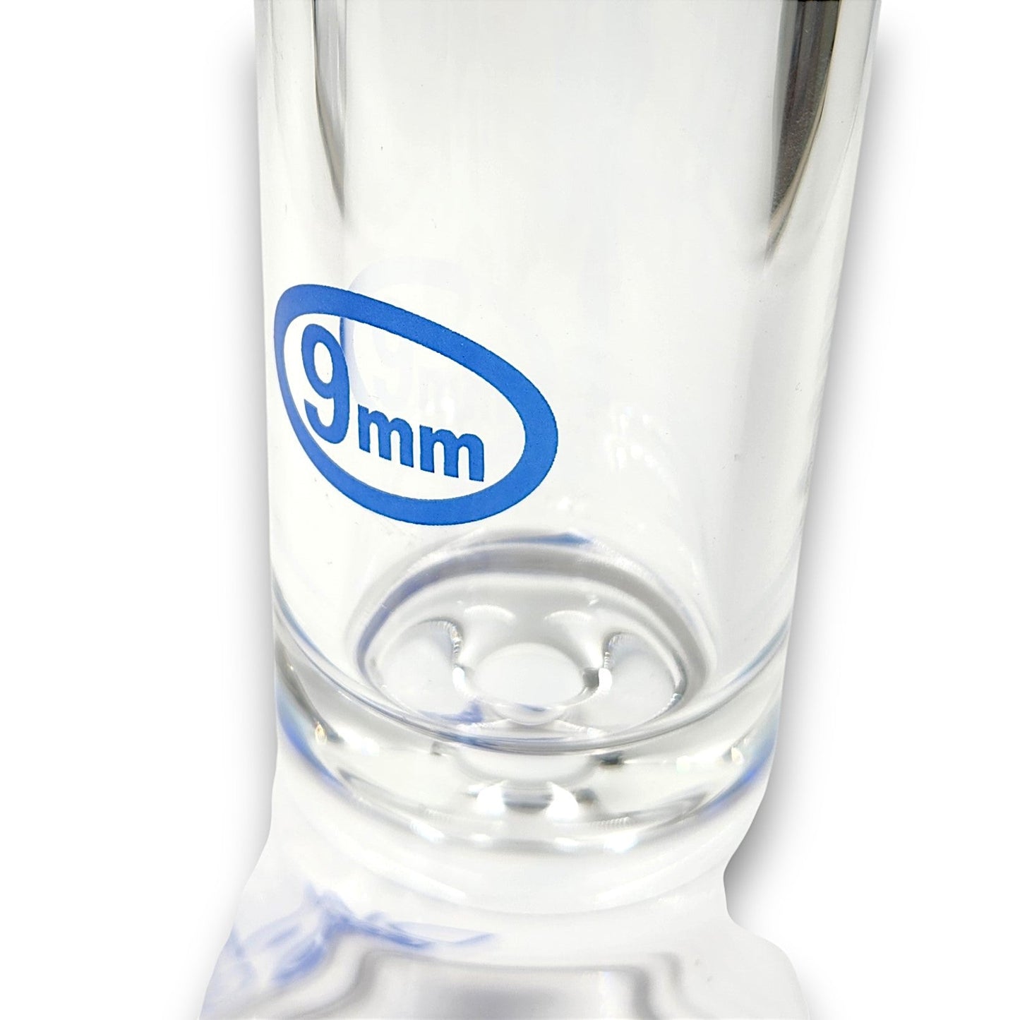 18" Diamond 9mm Heavy Duty Beaker Bong - Heartland Smoke Shop
