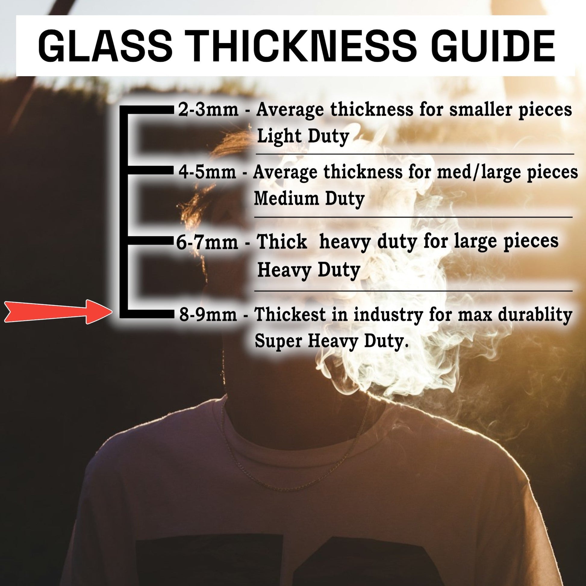 18" Special 20 9mm Thick Glass Tree Percolator Beaker Bong