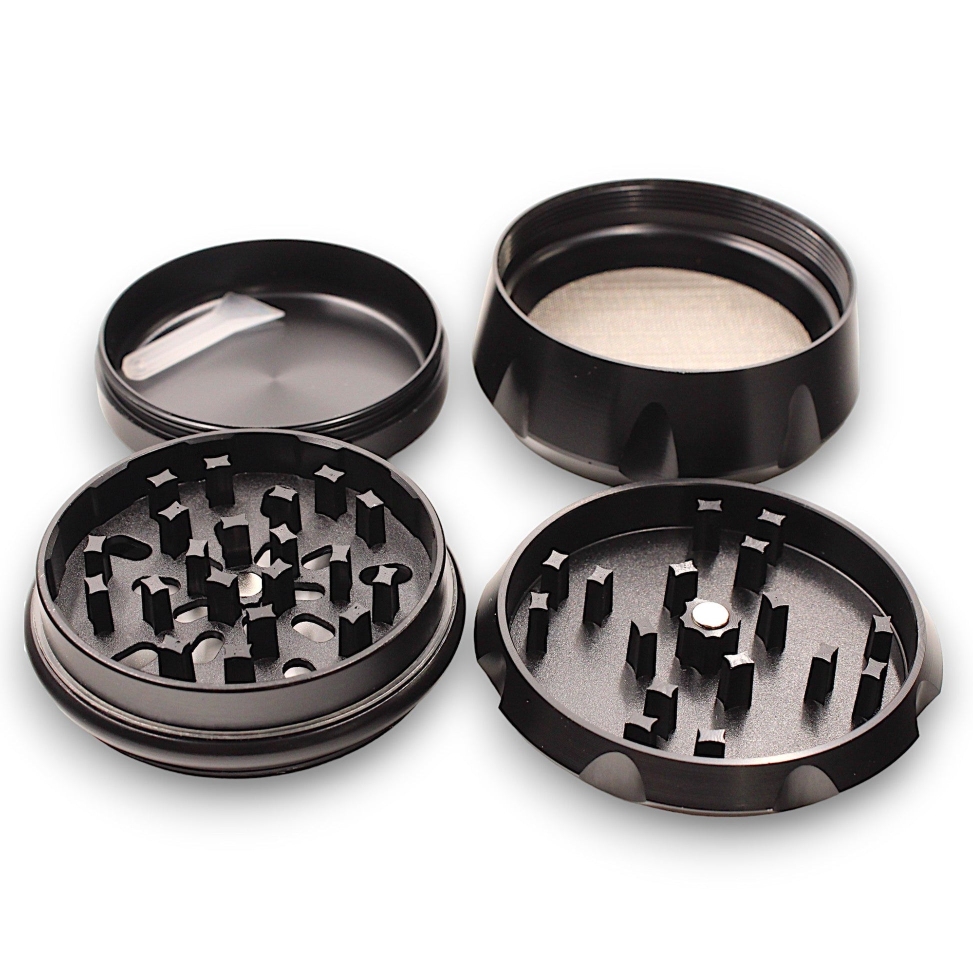 2 - 1/2" Benji Aluminum Grinder and Rolling Papers Combo