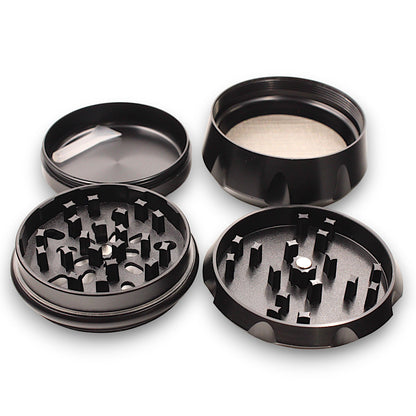 2 - 1/2" Benji Aluminum Grinder and Rolling Papers Combo