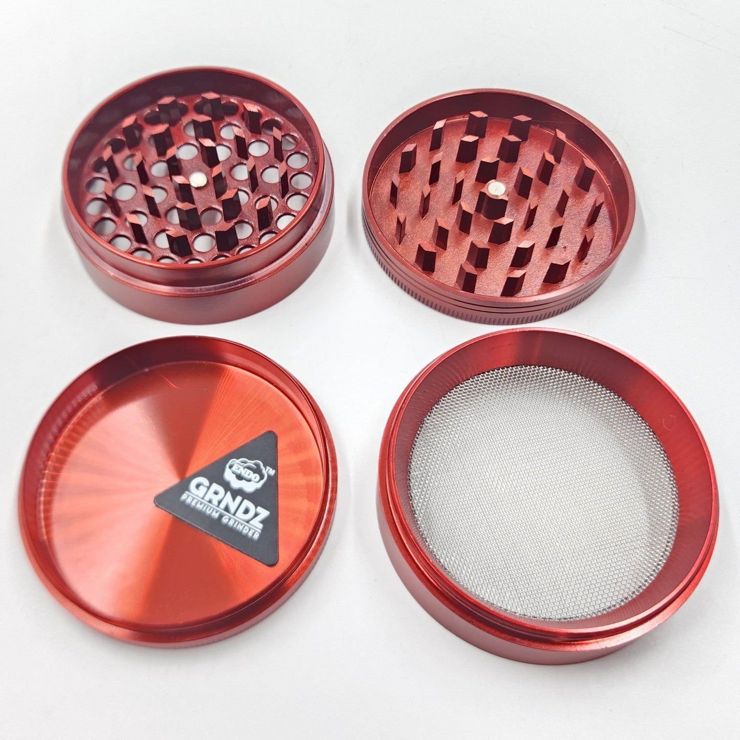 2 - 1/2" ENDO GRNDZ Metal 4 Piece Grinder