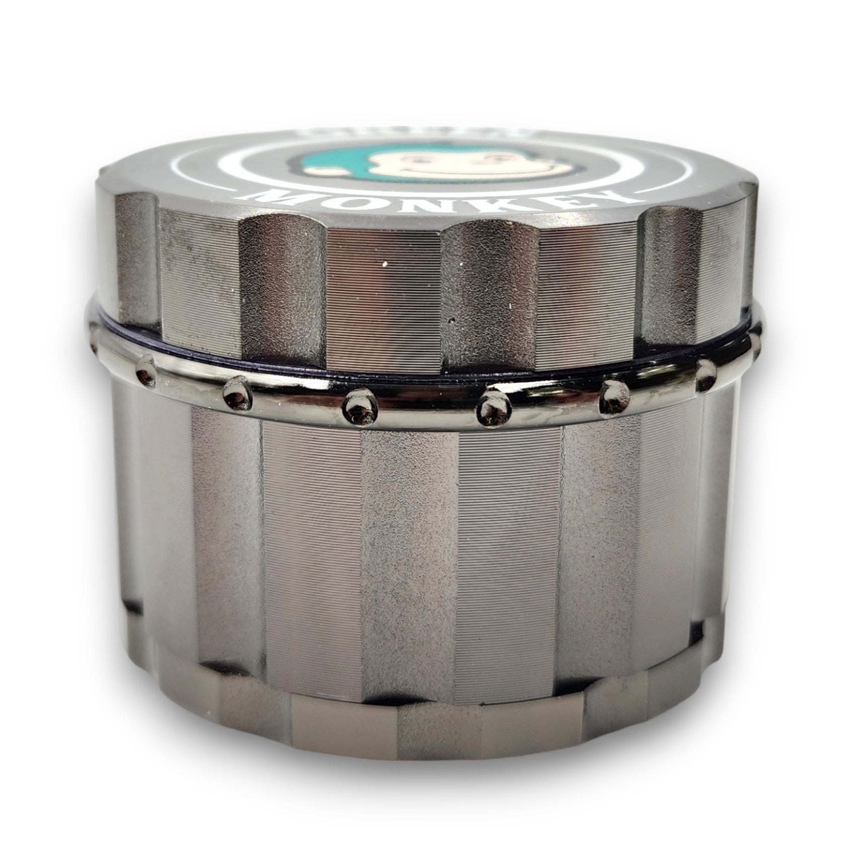 2 - 1/2" Green Monkey Javan Zinc 4 Piece Grinder