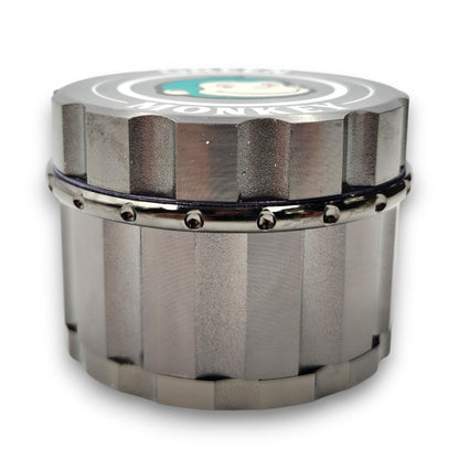 2 - 1/2" Green Monkey Javan Zinc 4 Piece Grinder
